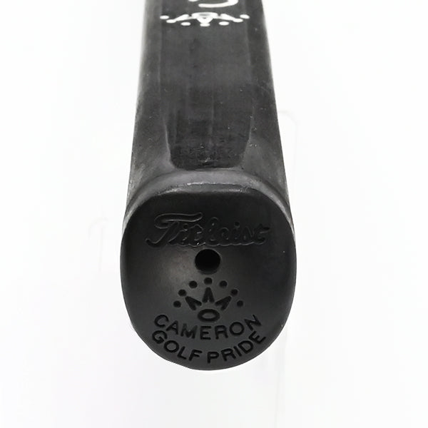 スコッティキャメロン スタジオデザイン パター グリップ ブラック Scotty Cameron Studio Design Grip Black ダンシングキャメロンロゴ キャメロン 純正