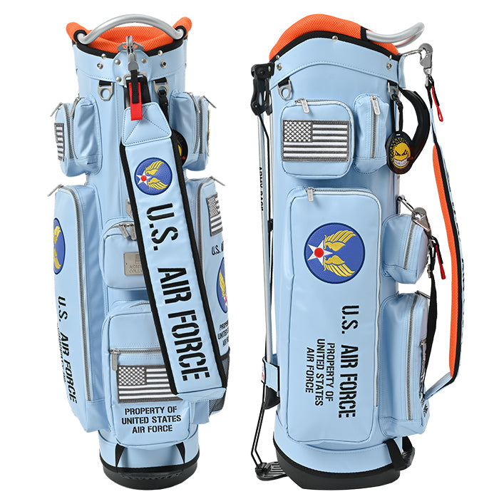 アーミーベースコレクション スタンドバッグ エアフォース ブルー ABC-058SB ARMY BASE COLLECTION キャディバッグ US AIR FORCE