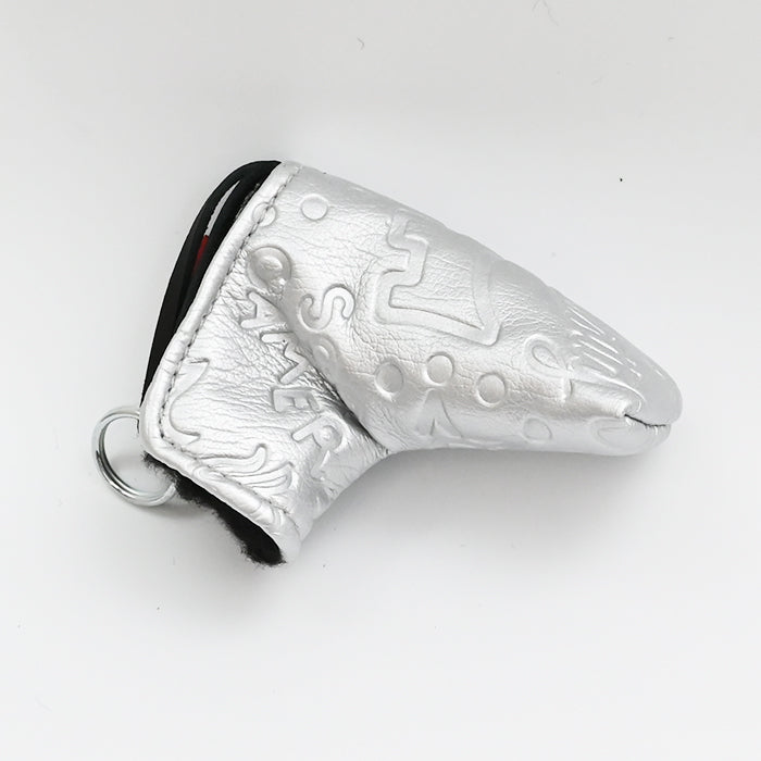 スコッティキャメロン 限定 ミニ ヘッドカバー型 オーナメント キーホルダー シルバー キーリング Scotty Cameron Mini Head Cover Ornament kye Fob Silver