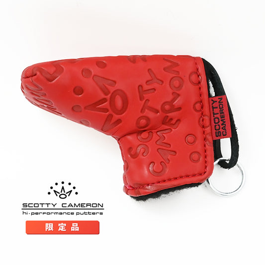 スコッティキャメロン 限定 ミニ ヘッドカバー型 オーナメント キーホルダー レッド キーリング Scotty Cameron Mini Head Cover Ornament kye Fob Red