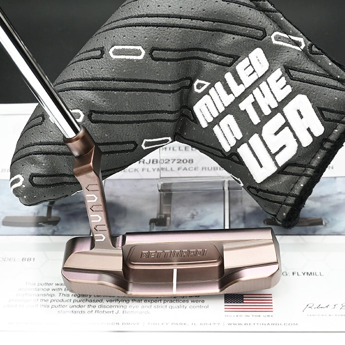 ベティナルディ BB1 ラブド ブロンズ リミテッド パター BETTINARDI Limited Run Rubbed Bronze Soft Carbon 限定 USモデル 証明書付属