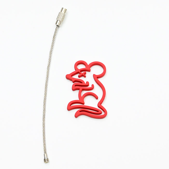 スコッティキャメロン ツアーラット ソフトタッチ キーフォグ キーホルダー レッド 限定 Scotty Cameron Kye Fob Tour Rat Red