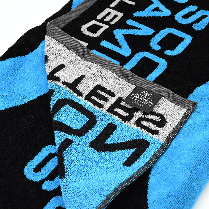 スコッティキャメロン ラウンドタオル ラージ サークルT ブルー/ブラック 限定 Large Circle T Scotty Cameron キャメロン