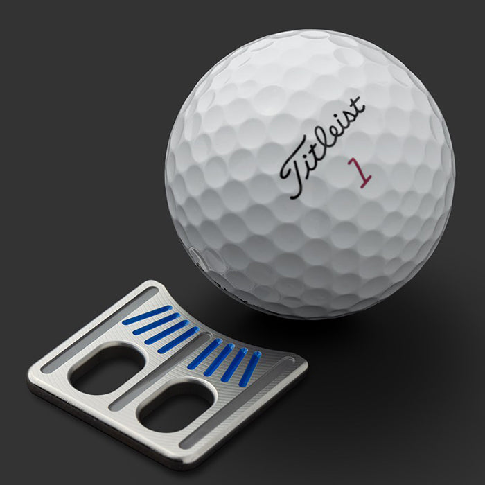 スコッティキャメロン ボールアライメントスクエアーツール ボールマーカー グレー / ロイヤルブルー Scotty Cameron キャメロン