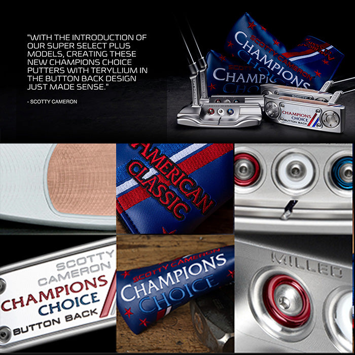 スコッティキャメロン チャンピオンズ チョイス ボタンバック ニューポート2 プラス 2023 限定 パター ScottyCameron Champion Choice NEWPORT2 Plus