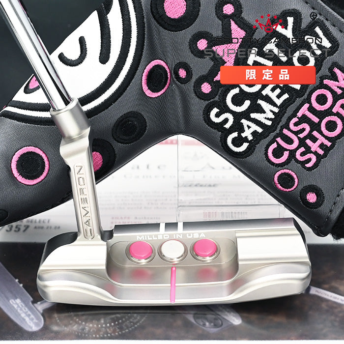 スコッティ キャメロン 2023 スーパー セレクト ニューポート ピンク ジャックポット 正規カスタム パター COA証明書付き Scotty Cameron Newport Select Pink