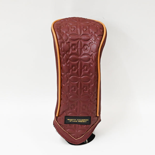 スコッティキャメロン レザー スコッティドッグ ウォールペーパー ウッド ヘッドカバー 4点セット Scotty Cameron Limited Leather Woodcover Set