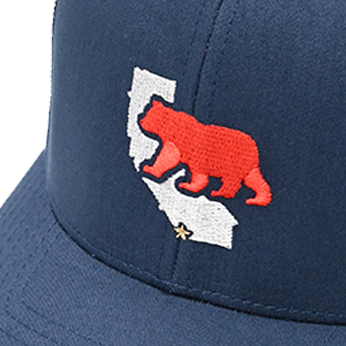 スコッティキャメロン 限定 カリーベア スナップバック キャップ ネイビー フリーサイズ CALI BEAR Cap Scotty Cameron Navy