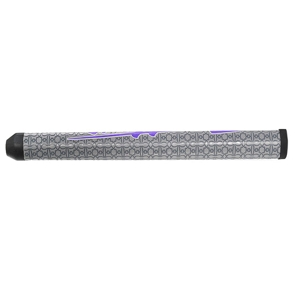 スコッティキャメロン カスタムショップ 限定 パドル パター グリップ ラージサイズ グレー/パープルロゴ Scotty Cameron Paddle Putter Grip Large キャメロン