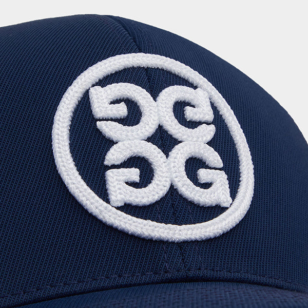 ジーフォア G FORE サークル ジー スナップバック キャップ トワイライト ネイビー ストレッチ ツイル ゴルフ G4 ジーフォー Circle G's TRUCKER CAP