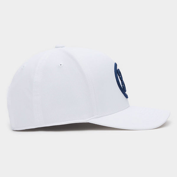 ジーフォア G FORE サークル ジー スナップバック キャップ スノー ホワイト ストレッチ ツイル ゴルフ G4 ジーフォー Circle G's TRUCKER CAP