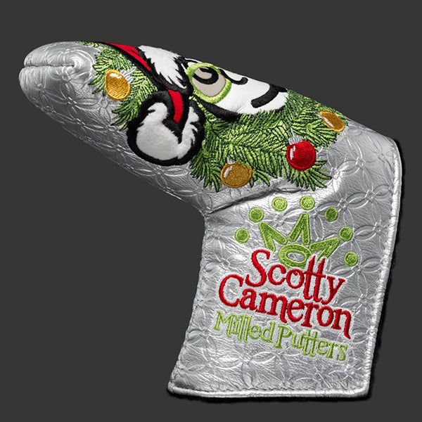 スコッティキャメロン 2023 クリスマス ホリデー ジョニークロース 限定 ヘッドカバー パターカバー 105226 Scotty Cameron キャメロン Jack Pot Johnny