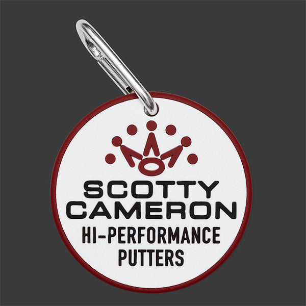 スコッティキャメロン ラバー パッティングディスク スピードデーモン バッグタグ カラビナ付き 限定 Scotty Cameron Putting Disc Speed Demon