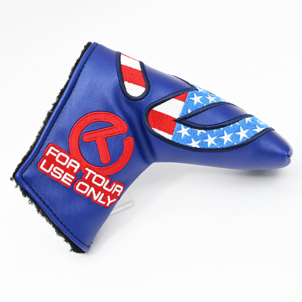 スコッティキャメロン サークルT ヘッドカバー インダストリアル USA / ブルー ツアーオンリー パターカバー Scotty Cameron Circle T Tour Only