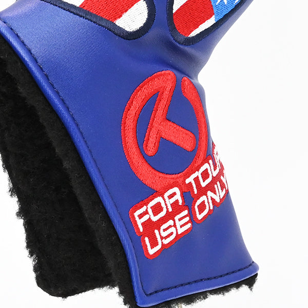スコッティキャメロン サークルT ヘッドカバー インダストリアル USA / ブルー ツアーオンリー パターカバー Scotty Cameron Circle T Tour Only