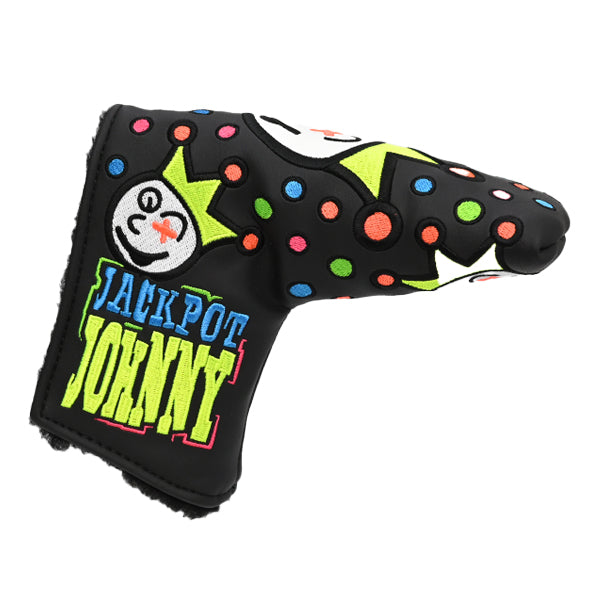 スコッティ キャメロン ジャックポット ジョニー カスタムショップ限定 ヘッドカバー ブラック/ネオン パターカバー スタンダードサイズ Scotty Cameron Jackpot
