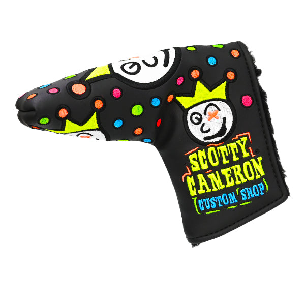 スコッティ キャメロン ジャックポット ジョニー カスタムショップ限定 ヘッドカバー ブラック/ネオン パターカバー スタンダードサイズ Scotty Cameron Jackpot