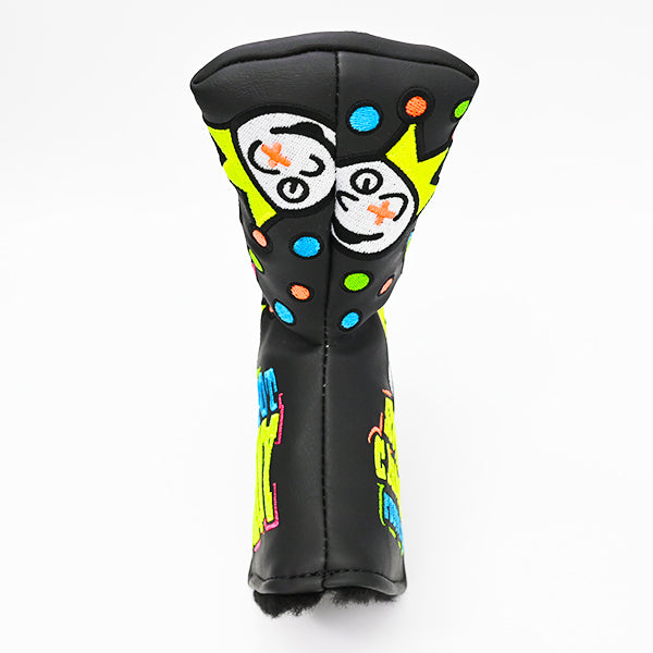 スコッティ キャメロン ジャックポット ジョニー カスタムショップ限定 ヘッドカバー ブラック/ネオン パターカバー スタンダードサイズ Scotty Cameron Jackpot