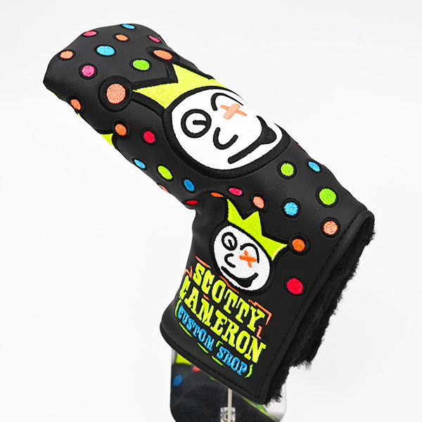 スコッティ キャメロン ジャックポット ジョニー カスタムショップ限定 ヘッドカバー ブラック/ネオン パターカバー スタンダードサイズ Scotty Cameron Jackpot