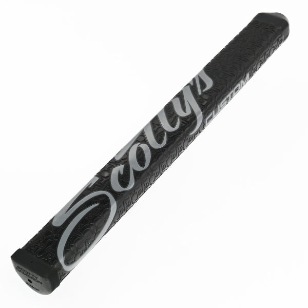 スコッティキャメロン カスタムショップ 限定 パドル パター グリップ ラージサイズ ブラック/グレーロゴ Scotty Cameron Paddle Putter Grip Large キャメロン