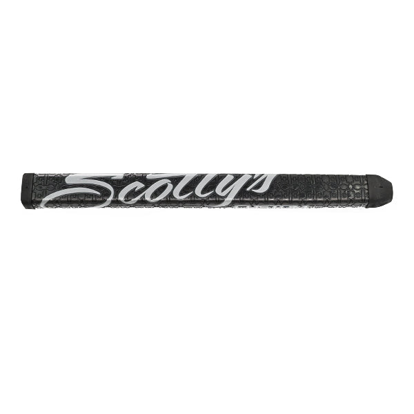 スコッティキャメロン カスタムショップ 限定 パドル パター グリップ ミッドサイズ ブラック/グレーロゴ Scotty Cameron Paddle Putter Grip MID キャメロン