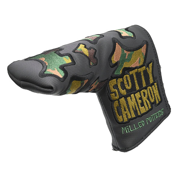 スコッティキャメロン カモ スコッティドッグ スタンダード パターカバー ヘッドカバー チャコールグレー CAギャラリー限定 Scotty Cameron Scotty Dog