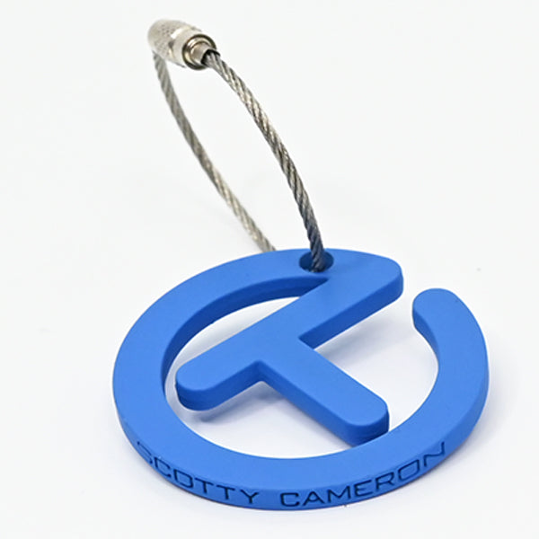 スコッティキャメロン クッキーカッター サークルT ソフトタッチ キーフォグ キーホルダー ブルー 限定 Scotty Cameron Kye Fob Circle blue