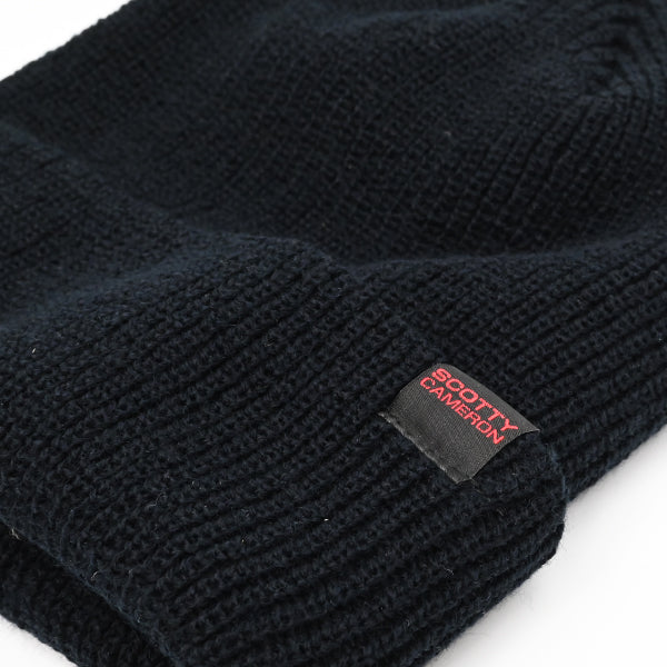 スコッティキャメロン サークル T パッチ ニットキャップ ブラック フリーサイズ Scotty Cameron ビーニー 032457 Circle T