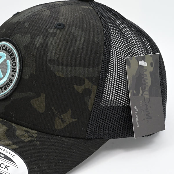 スコッティキャメロン スコッティブルー サークルT パッチ スナップバック マルチカム メッシュキャップ Scotty Cameron キャメロン Circle T Cap 限定 帽子