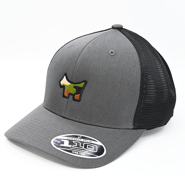 スコッティキャメロン ツートーン カモフラージュ スコッティドッグ スナップバック メッシュ キャップ チャコール Scotty Cameron Cap Scotty Dog 限定 帽子