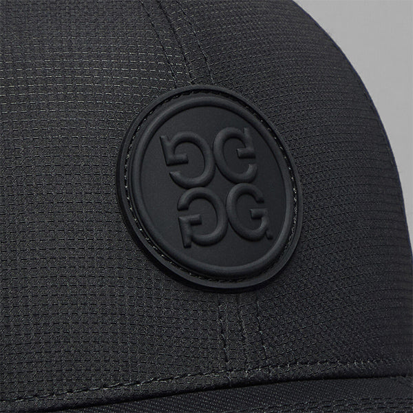 ジーフォア G/FORE サークル ジー パッチ スナップバック キャップ オニキス ブラック リップストップ ゴルフ G4 ジーフォー Circle G's CAP Onyx GMH000007