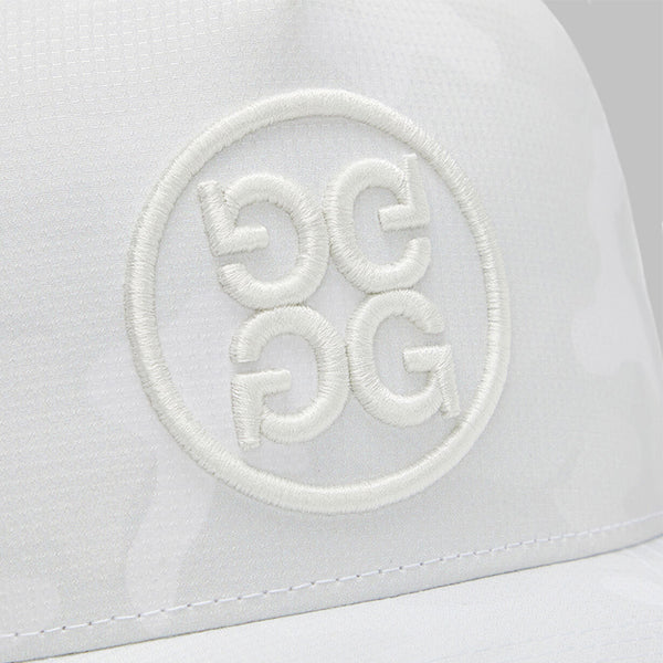 ジーフォア G/FORE サークル ジー スノー カモ リップストップ スナップバック キャップ スノー ホワイト ゴルフ G4 ジーフォー Circle G's CAP Snow GMH000030