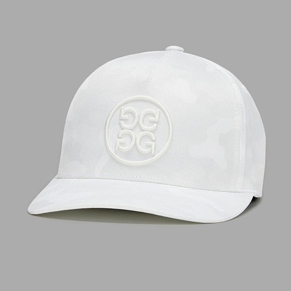 ジーフォア G/FORE サークル ジー スノー カモ リップストップ スナップバック キャップ スノー ホワイト ゴルフ G4 ジーフォー Circle G's CAP Snow GMH000030