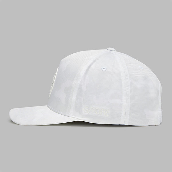 ジーフォア G/FORE サークル ジー スノー カモ リップストップ スナップバック キャップ スノー ホワイト ゴルフ G4 ジーフォー Circle G's CAP Snow GMH000030