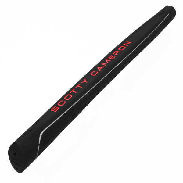 スコッティキャメロン フルコンタクト パター グリップ ブラック ロゴレッド SCOTTY CAMERON FULL CONTACT GRIP BLACK Logo Red ラバー 純正品