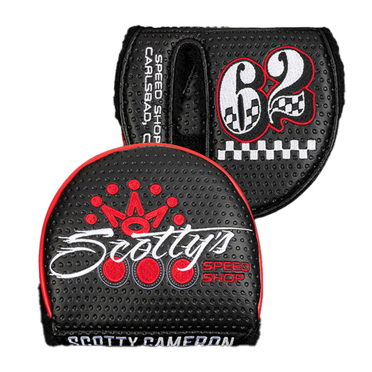 スコッティキャメロン スコッティーズ スピードブラー マレット ミッドラウンド 限定 ヘッドカバー Scotty Cameron Scotty's Speed Blur SC050044 パターカバー