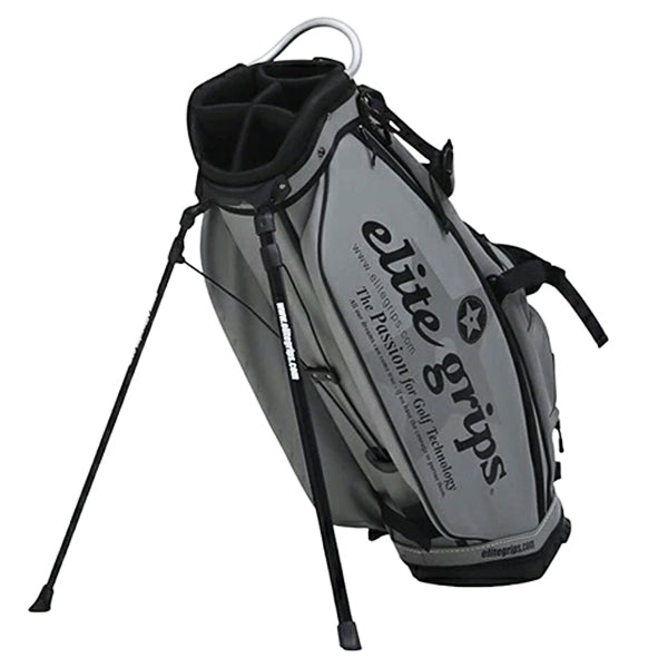 エリートグリップ elite grips 2025年 100本限定 軽量キャディバッグ Bタイプ グレー EB9.5-25GY 9.5型 スタンドキャディバッグ Gray ゴルフバッグ