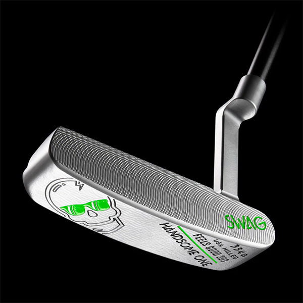 SWAG GOLF スワッグ ゴルフ ハンサム ONE パター グリーン Handsome ワン GREEN 34インチ
