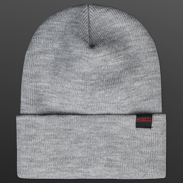 スコッティキャメロン グラインダー ニットキャップ ヘザー グレー フリーサイズ Scotty Cameron ビーニー Circle T Grease Grinder SC060031
