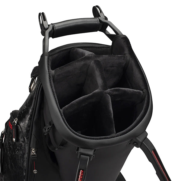 ベゼル プレイヤー5.0 スタンド キャディバッグ ダブルストラップ カモ ブラック 8.5型 PLAYER 5.0 STAND Camo Black Double VESSEL