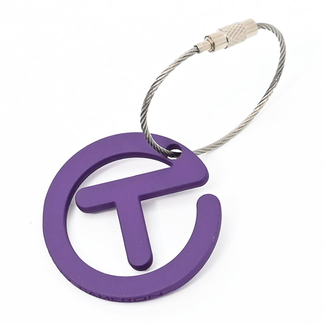 スコッティキャメロン クッキーカッター サークルT ソフトタッチ キーフォグ キーホルダー バイオレット 限定 Scotty Cameron Kye Fob Circle Violet