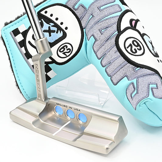 訳あり スコッティキャメロン スーパー セレクト ニューポート2+ 正規カスタム パター COA証明書付 Scotty Cameron Newport2 Plus ベイビーブルー Super Select