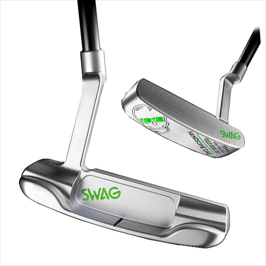 SWAG GOLF スワッグ ゴルフ ハンサム ONE パター グリーン Handsome ワン GREEN 34インチ