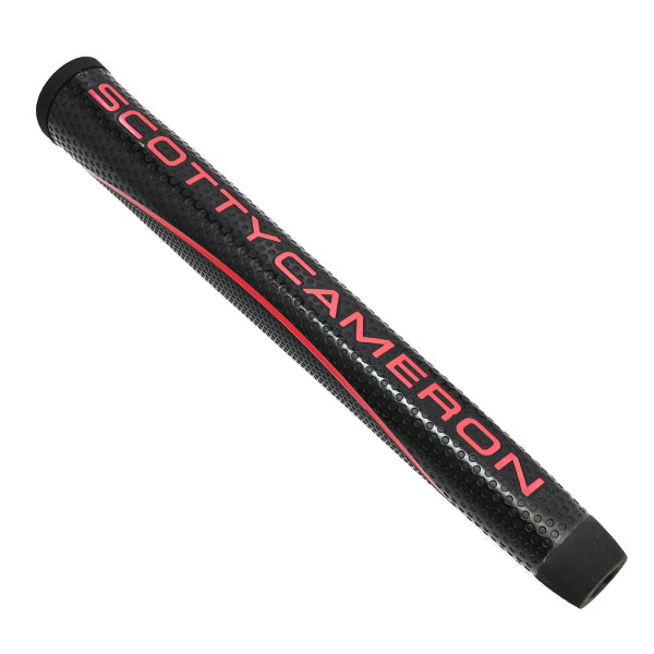 スコッティキャメロン マタドール ブラック ロゴ レッド ラージ パター オーバーサイズグリップ 100394 Scotty Cameron Matador Grip Black Large