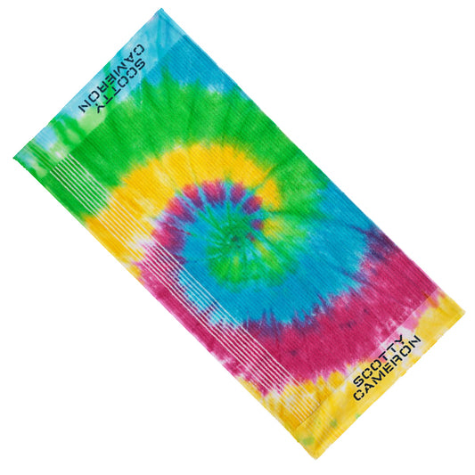 スコッティキャメロン ビンテージ キャディタオル 限定 ラウンドタオル タイダイ ハワイアンオープン Scotty Cameron Vintage Caddie Towel ヴィンテージ