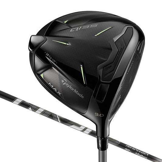 テーラーメイド Qi35 MAX デザイナーシリーズ グロスブラックドライバー エアスピーダー シャフト US仕様 2025 TaylorMade Designer Series Gloss Black