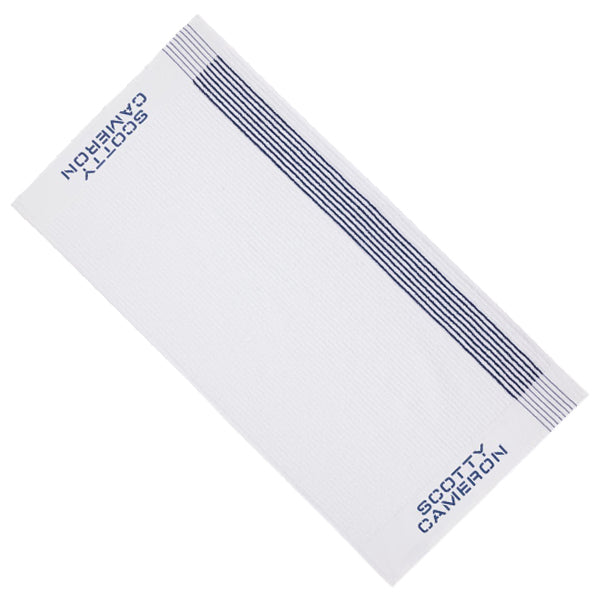 スコッティキャメロン ビンテージ キャディタオル 限定 ラウンドタオル ブルーストライプ / ホワイト Scotty Cameron Vintage Caddie Towel ヴィンテージ