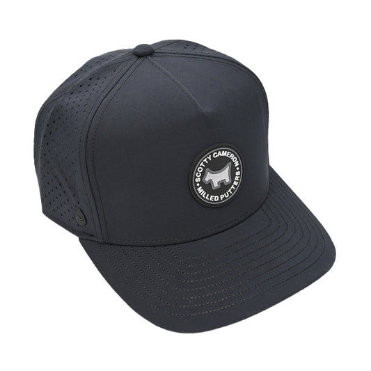 スコッティキャメロン スコッティドッグ メリン オデッセイ ハイドロ スナップバック キャップ ブラック フリーサイズ Scotty Cameron Cap Scotty Dog Black