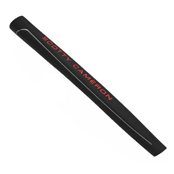 スコッティキャメロン フルコンタクト パター グリップ ブラック ロゴレッド SCOTTY CAMERON FULL CONTACT GRIP BLACK Logo Red ラバー 純正品