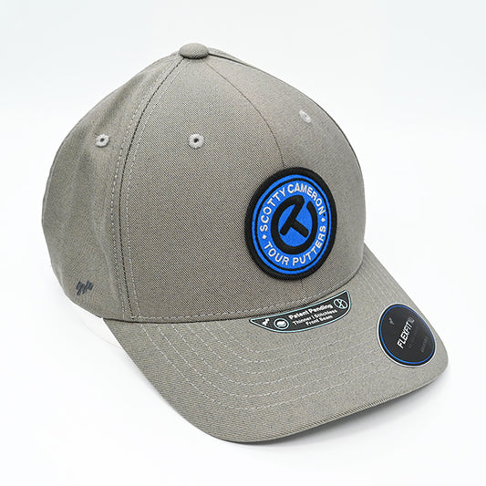 スコッティキャメロン Circle T パッチ スナップバック キャップ チャコール / ブルー フリーサイズ Scotty Cameron キャメロン サークルT Cap